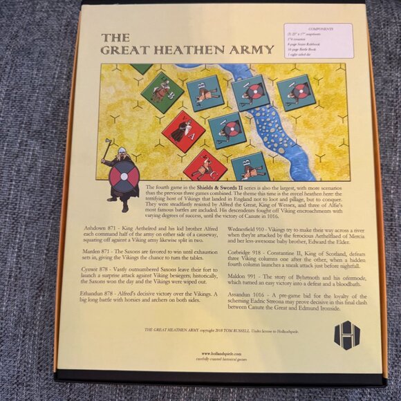 The Great Heathen Army (punched) Hollandspiele - Picture 6 of 13